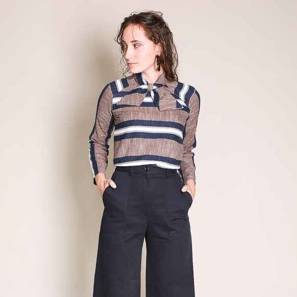 Ace & Jig Tops - Ace & Jig Jackie Top in Captain